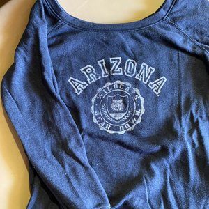 University of Arizona Women's Blue Sweatshirt - Size Small - Gear for Sports